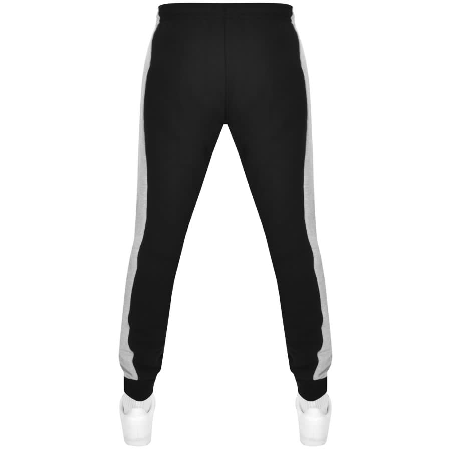 Image number 2 for Lacoste Colour Block Jogging Bottoms Black