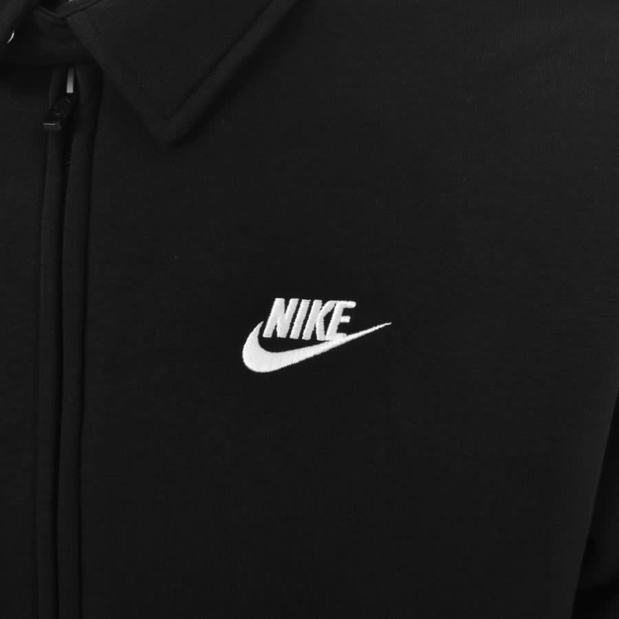 Image number 3 for Nike Harrington Full Zip Sweatshirt Black