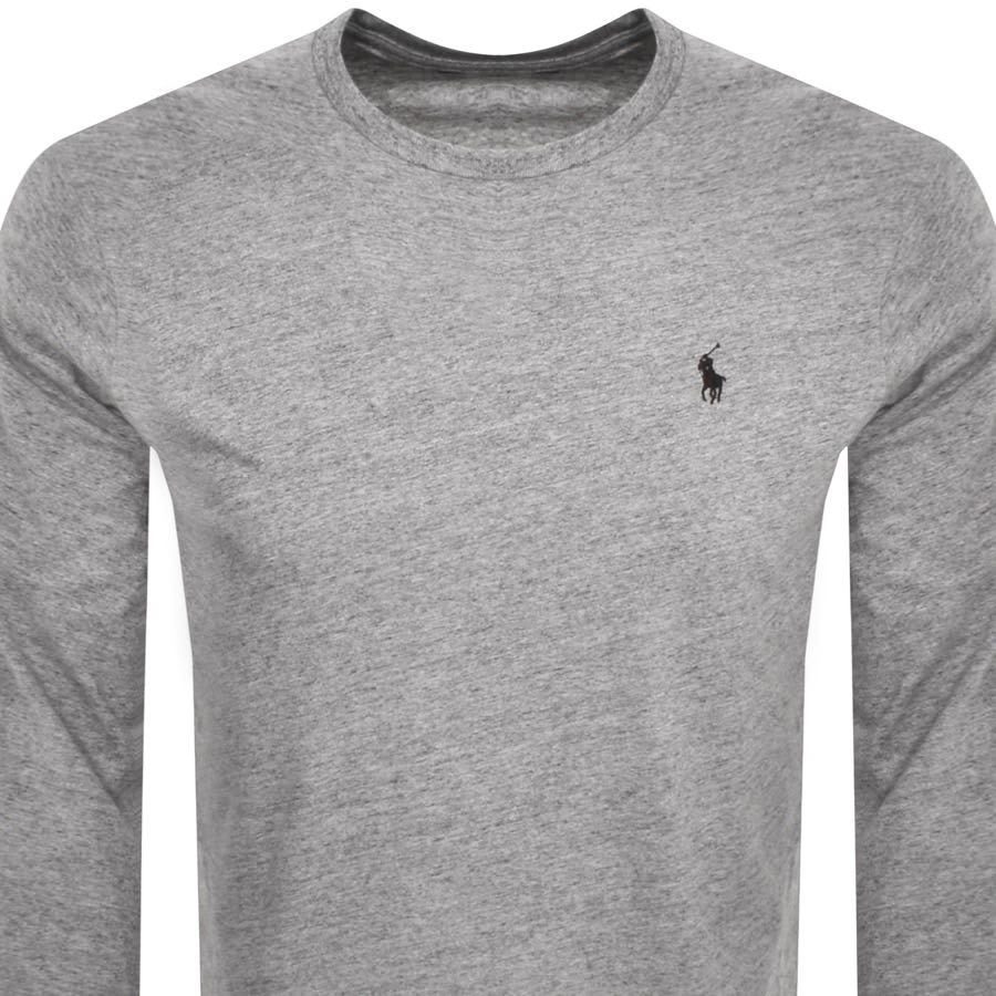 Image number 2 for Ralph Lauren Long Sleeved T Shirt Grey
