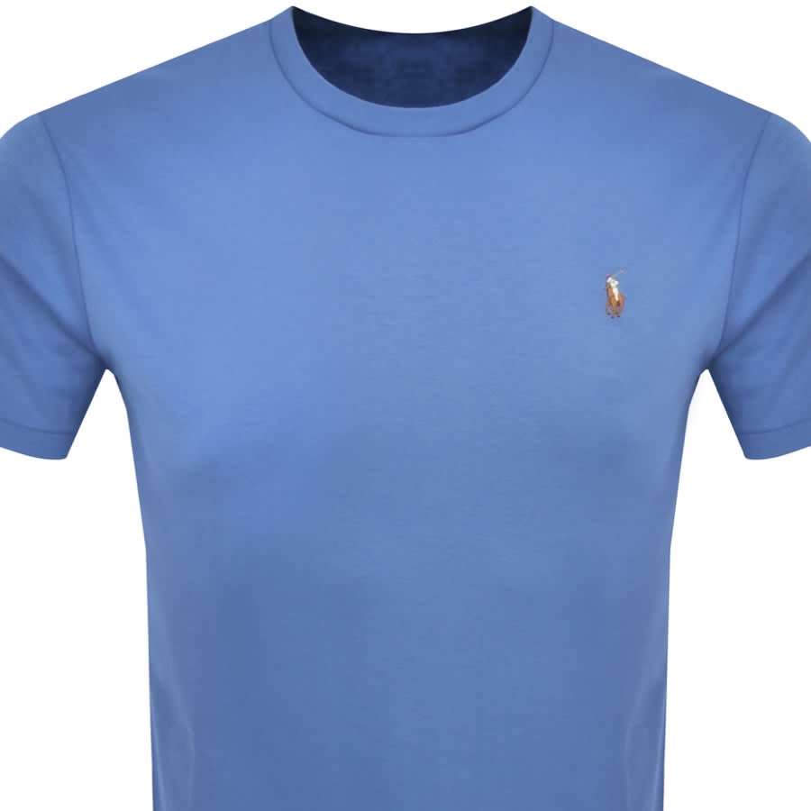 Image number 2 for Ralph Lauren Crew Neck T Shirt Blue
