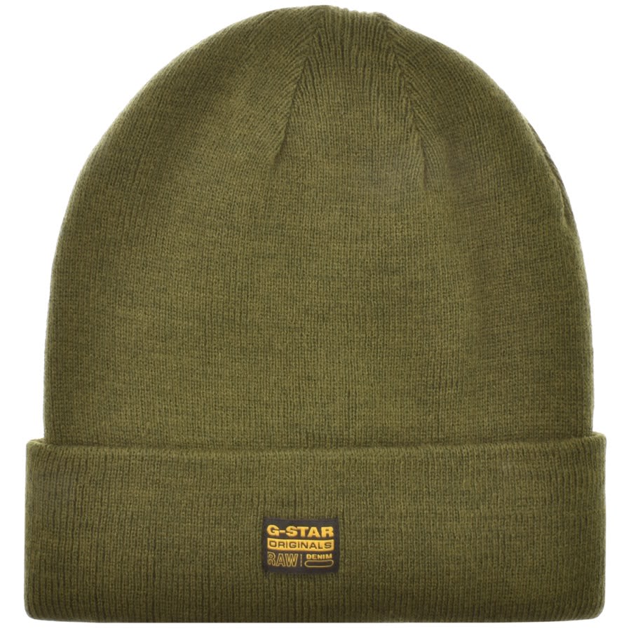 G Star Raw Effo Long Beanie Hat Green