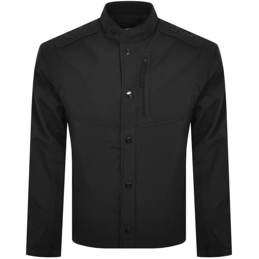Image number 1 for G Star Raw Moto Overshirt Black
