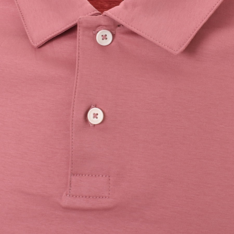 Image number 3 for Ted Baker Slim Fit Zeither Polo T Shirt Pink