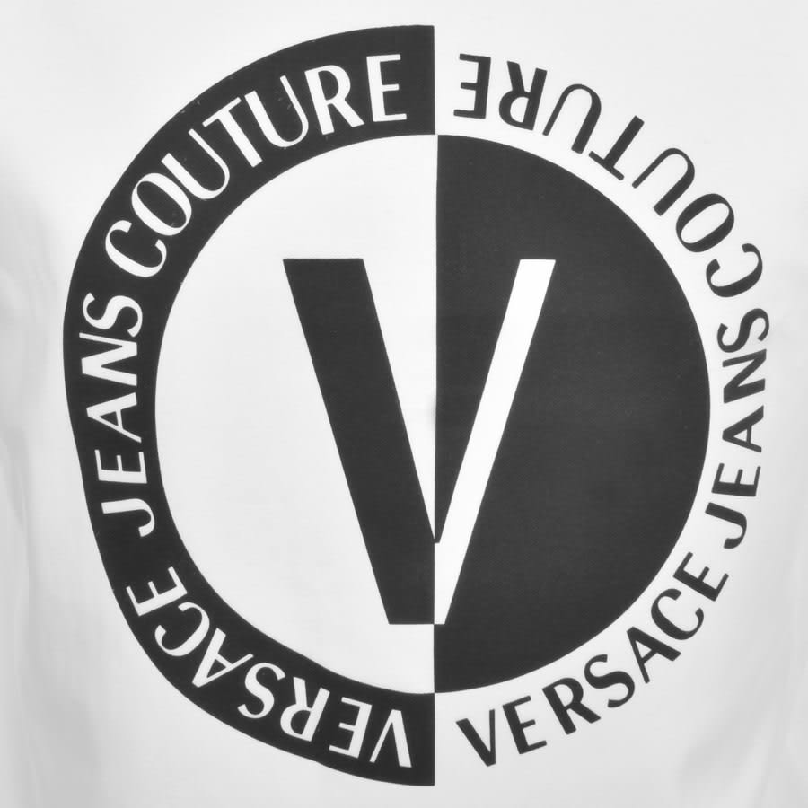 Image number 3 for Versace Jeans Couture Logo T Shirt White