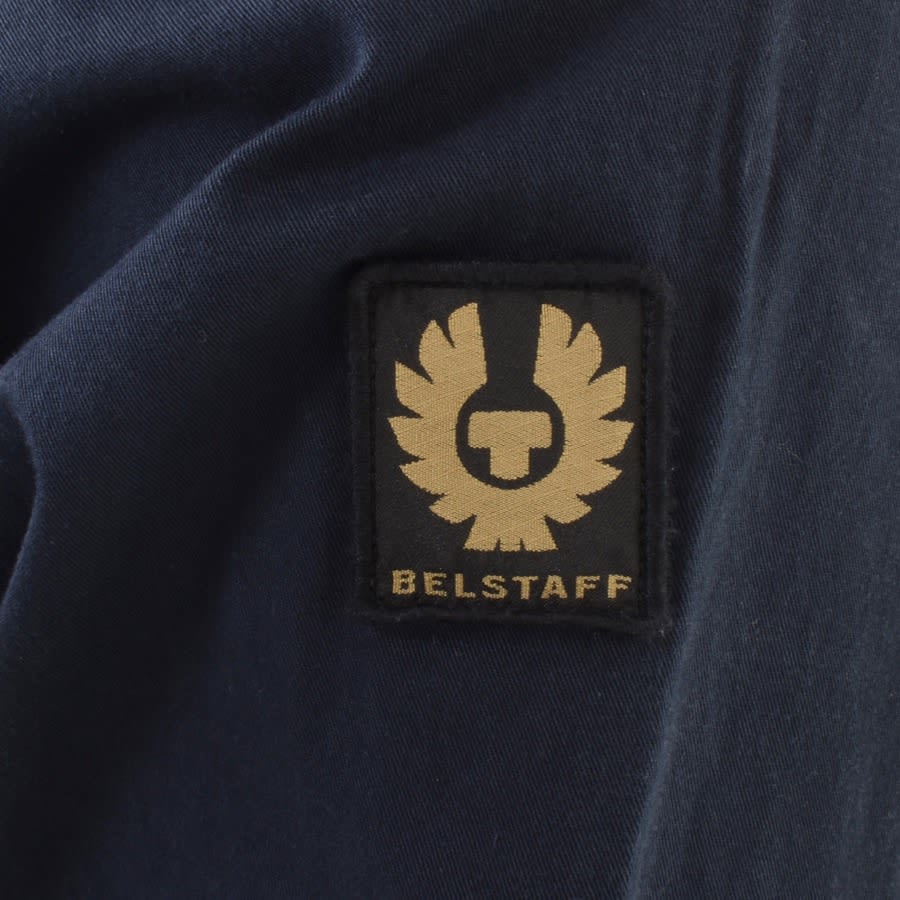 Image number 3 for Belstaff Scale Long Sleeved Shirt Navy