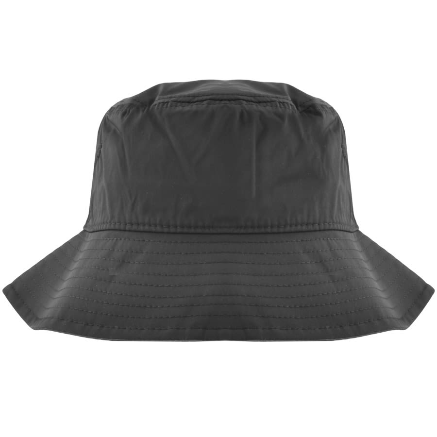 Image number 2 for Armani Exchange Logo Bucket Hat Black