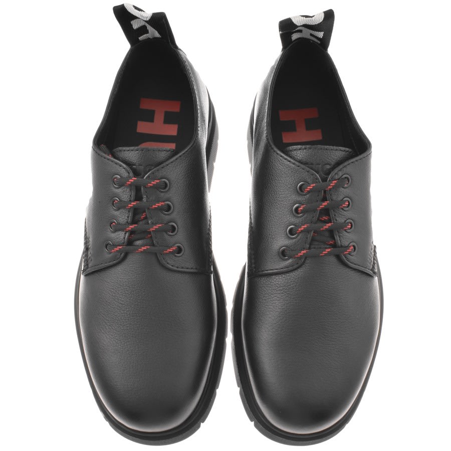 Image number 3 for HUGO Ryan Derb Shoes Black