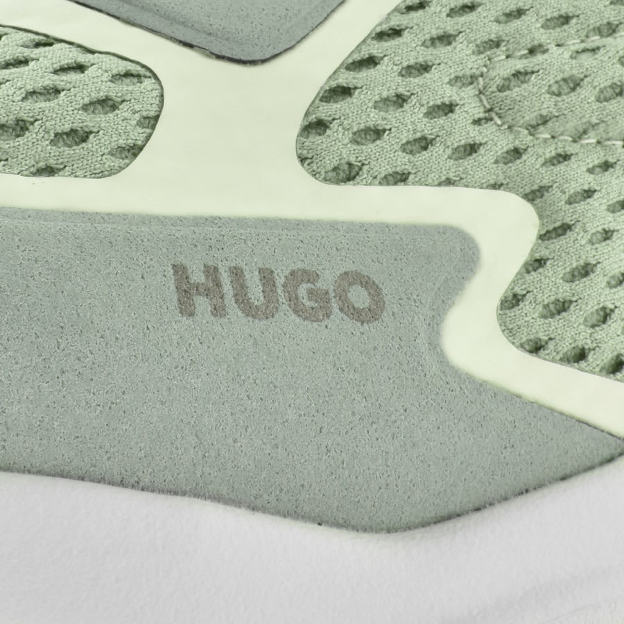Image number 4 for HUGO Leon Runn Trainers Green