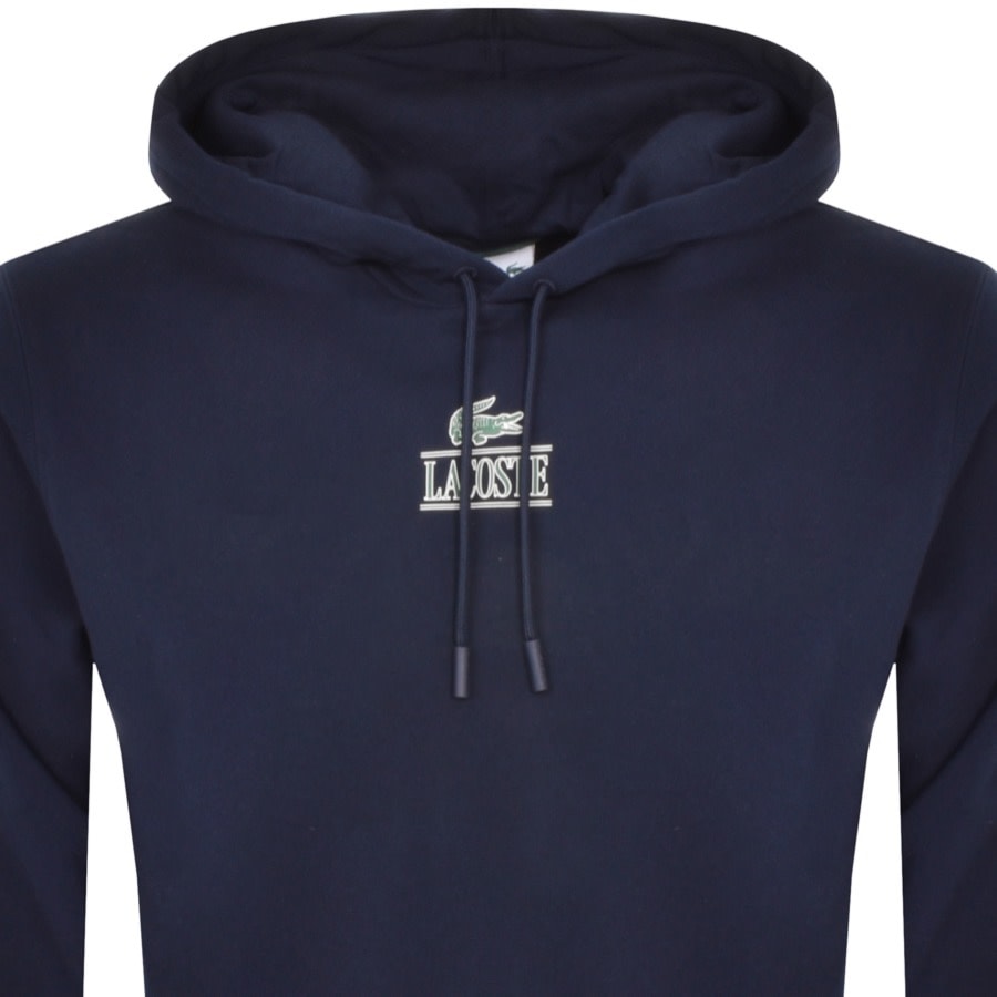 Lacoste sales hoodie navy