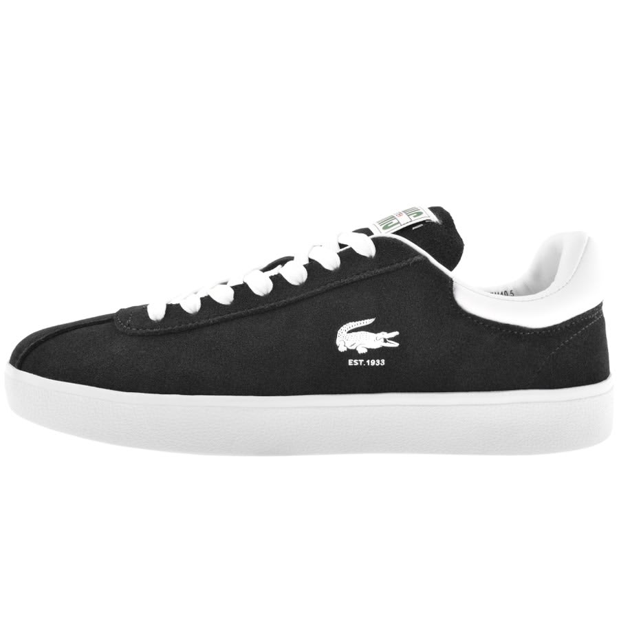 Image number 1 for Lacoste Baseshot Trainers Black