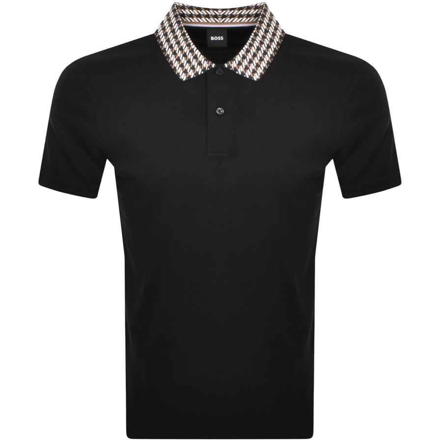 Image number 1 for BOSS Parlay Polo T Shirt Black