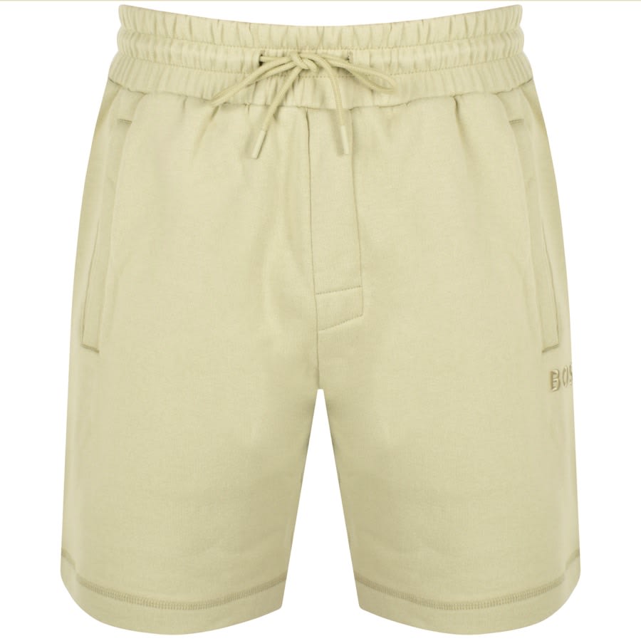 Image number 1 for BOSS Contemporary Jersey Shorts Green