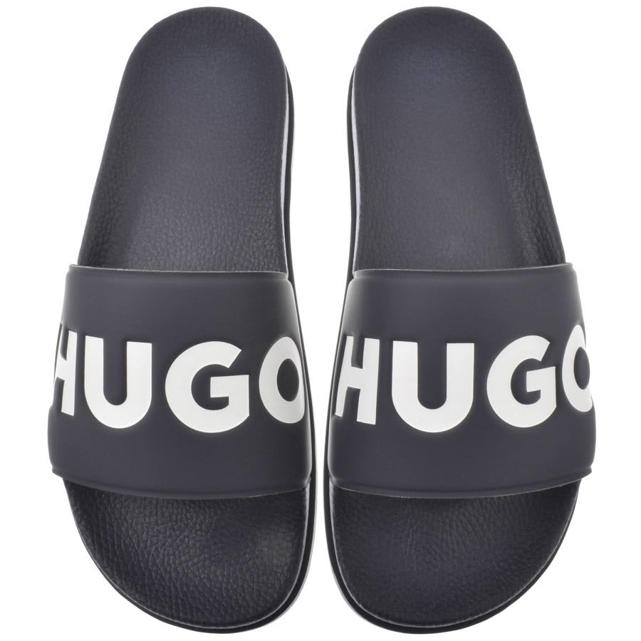 Image number 1 for HUGO Match Sliders Navy