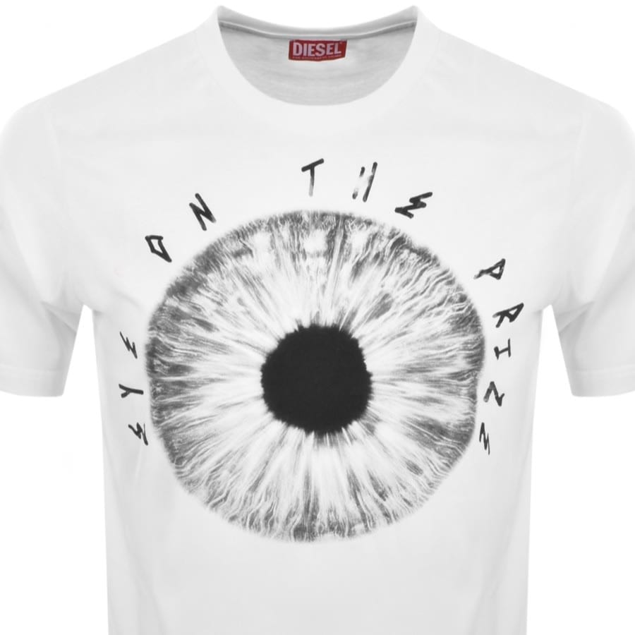 Image number 2 for Diesel T Just L19 T Shirt White