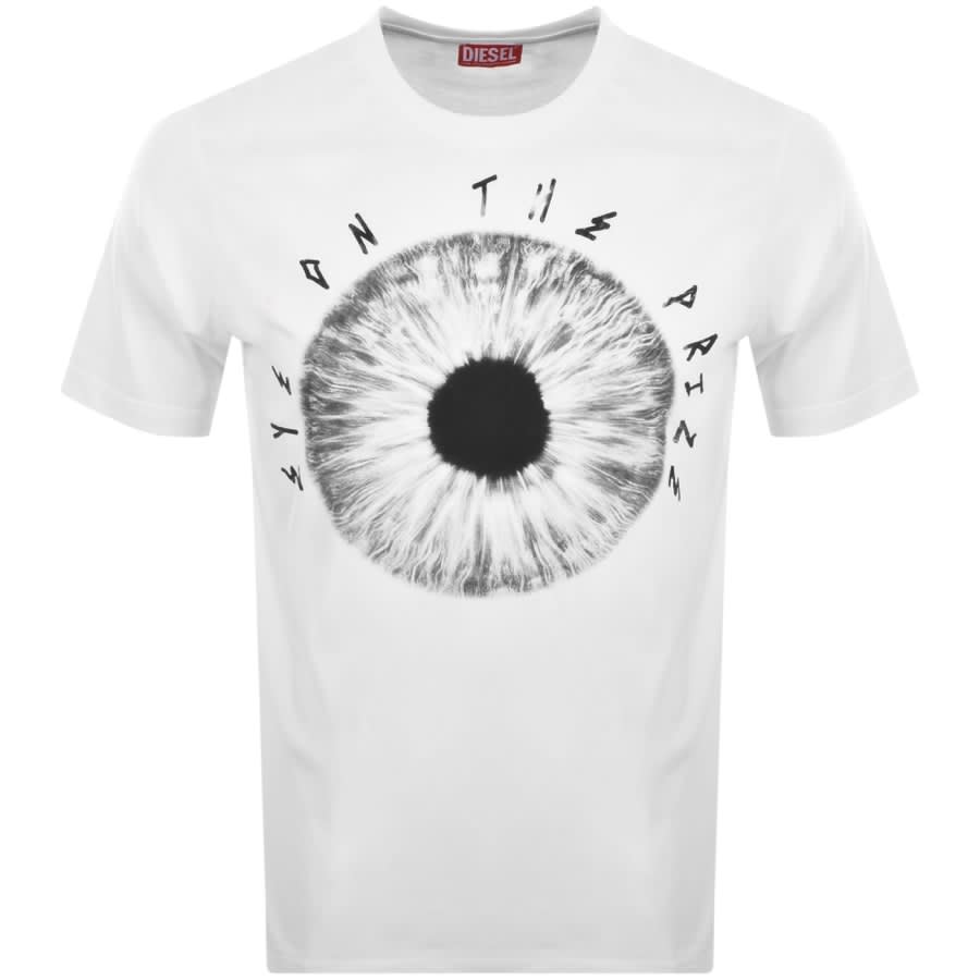 Image number 1 for Diesel T Just L19 T Shirt White