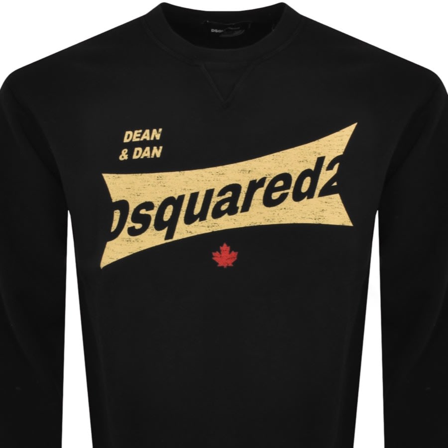 Image number 2 for DSQUARED2 Cool Fit Logo Sweatshirt Black