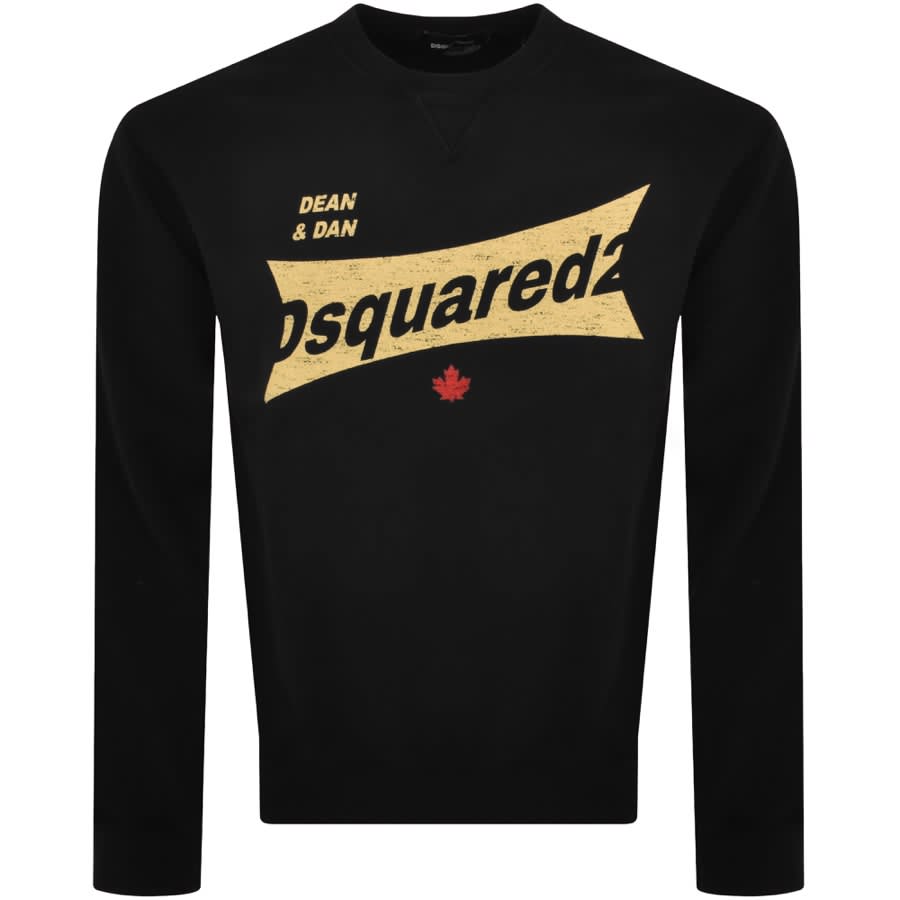 Image number 1 for DSQUARED2 Cool Fit Logo Sweatshirt Black