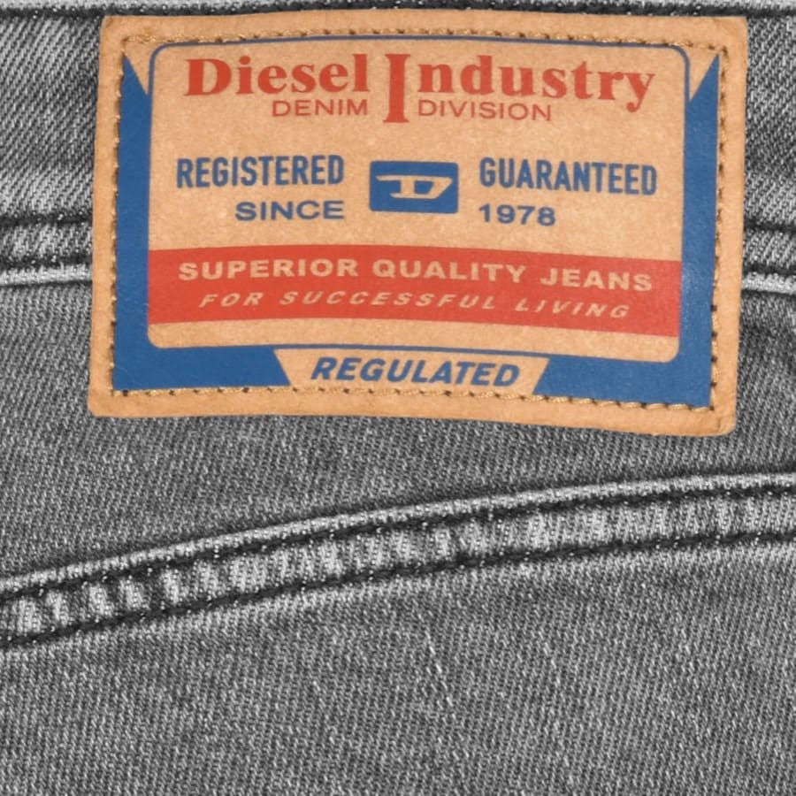 Diesel Larkee Light Wash Jeans Grey Mainline Menswear