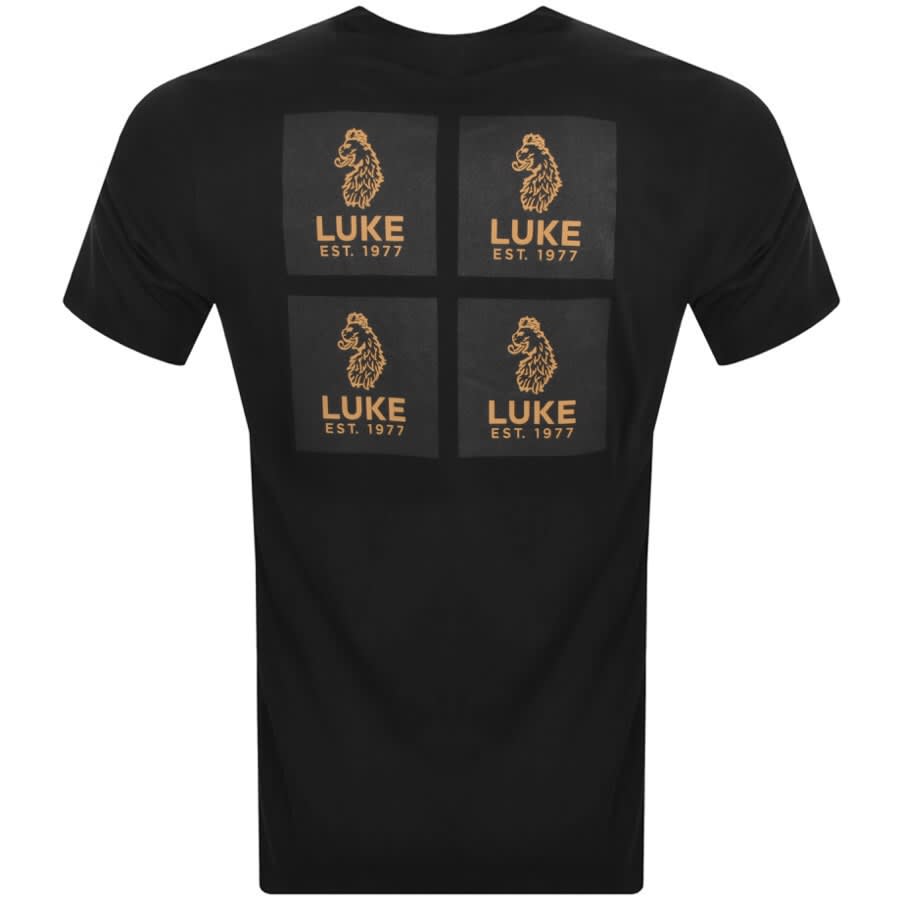 Image number 3 for Luke 1977 Back 4 Print T Shirt Black
