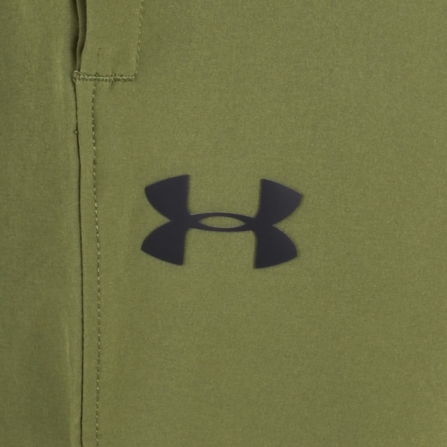 Image number 3 for Under Armour Stretch Fitted Jogging Bottoms Green
