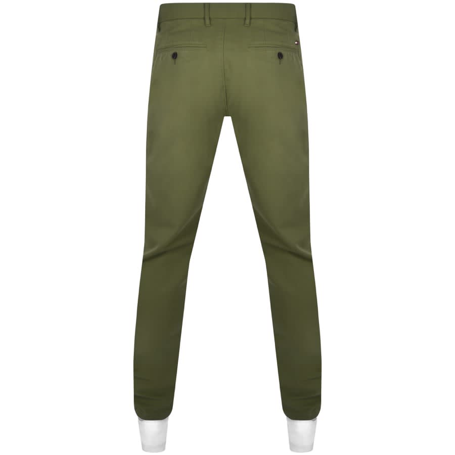 Image number 2 for Tommy Hilfiger Denton Straight Fit Chinos Green