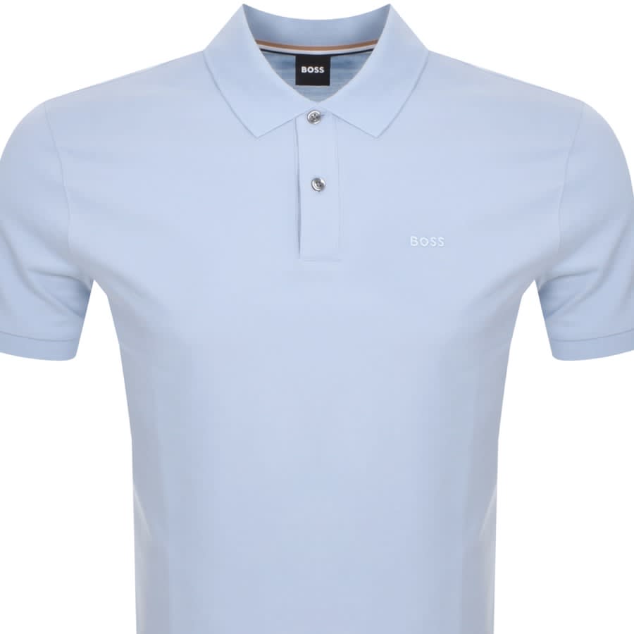 Image number 2 for BOSS Pallas Polo T Shirt Blue