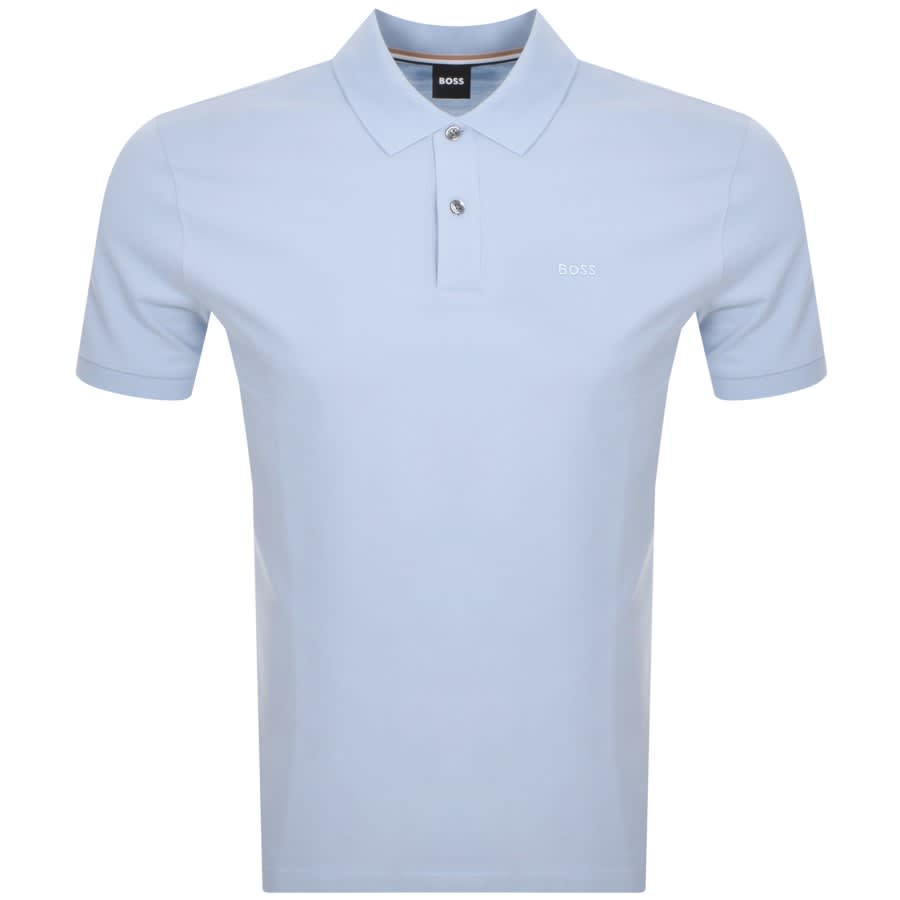 Image number 1 for BOSS Pallas Polo T Shirt Blue