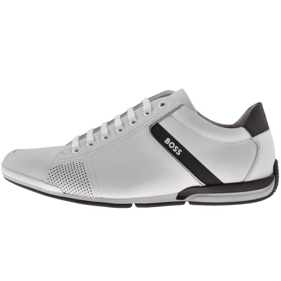 Image number 1 for BOSS Saturn Lowp Trainers White