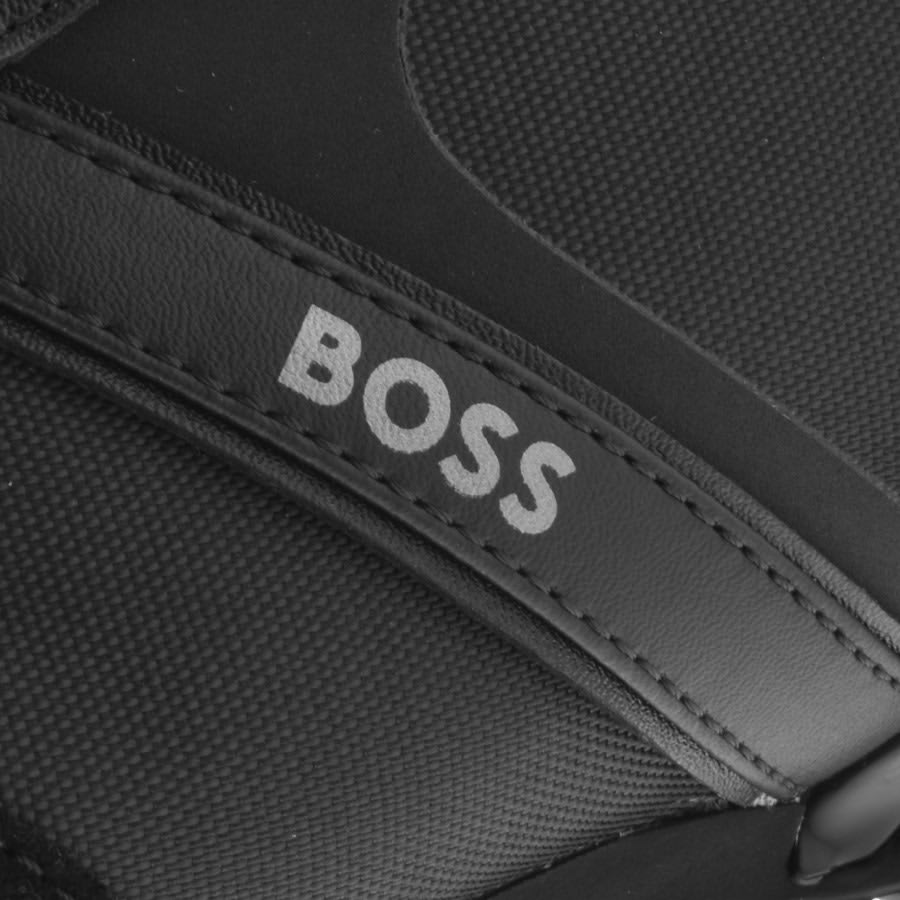 Image number 4 for BOSS Saturn Lowp Trainers Black