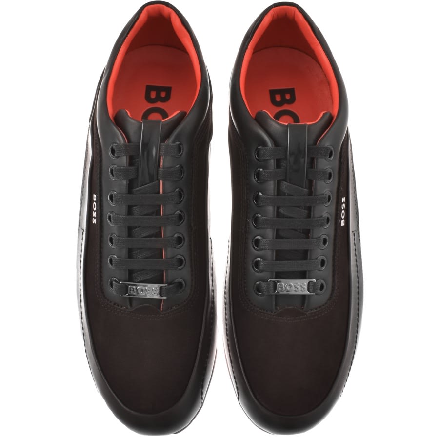 Image number 3 for BOSS HB Racing Trainers Black