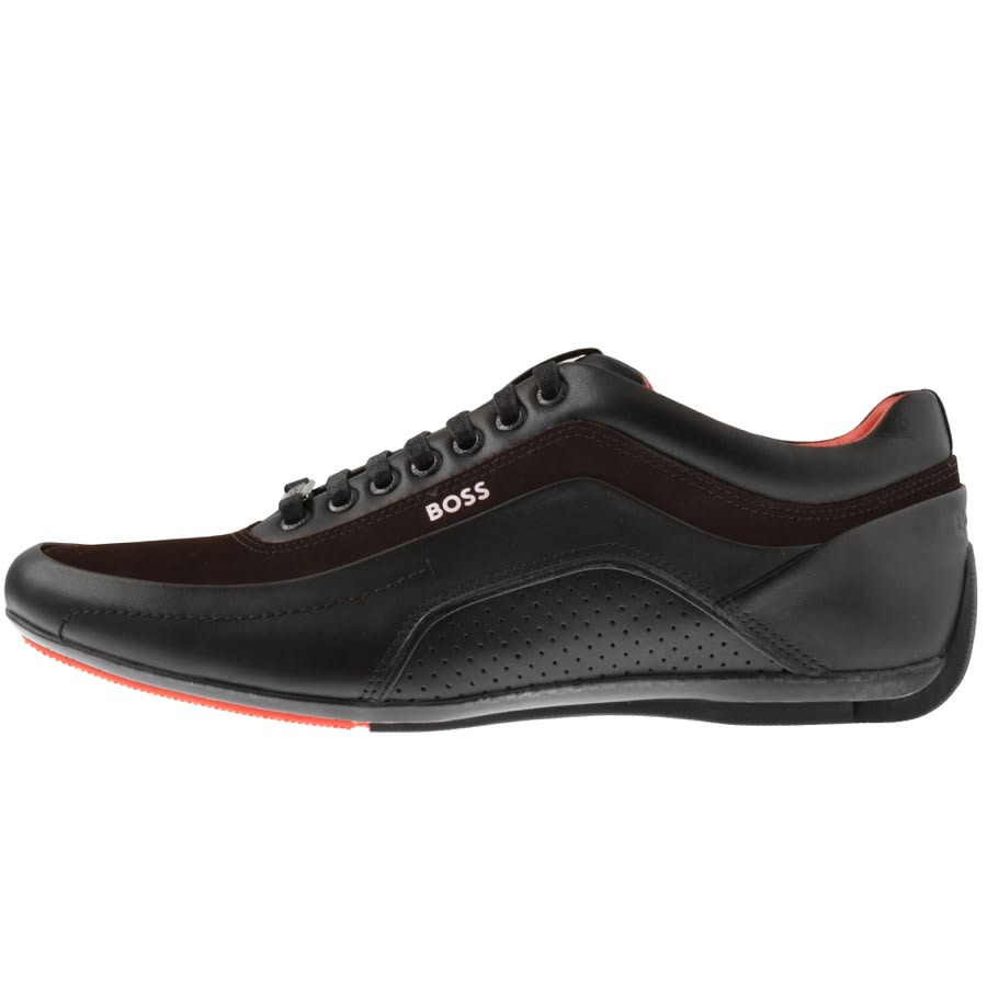 Image number 1 for BOSS HB Racing Trainers Black
