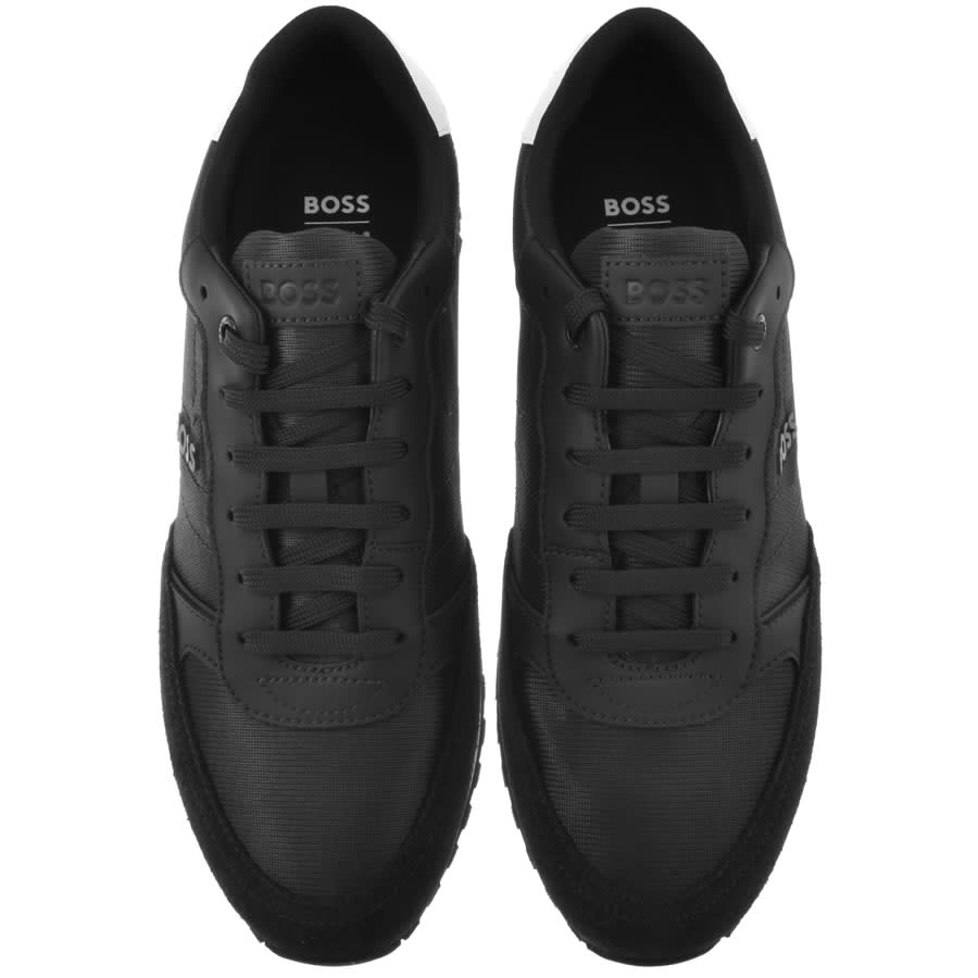 Image number 3 for BOSS Parkour L Runn Trainers Black