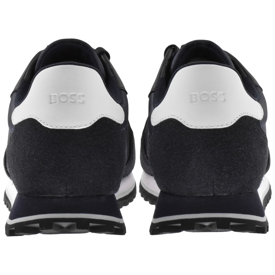 Image number 2 for BOSS Parkour L Runn Trainers Navy