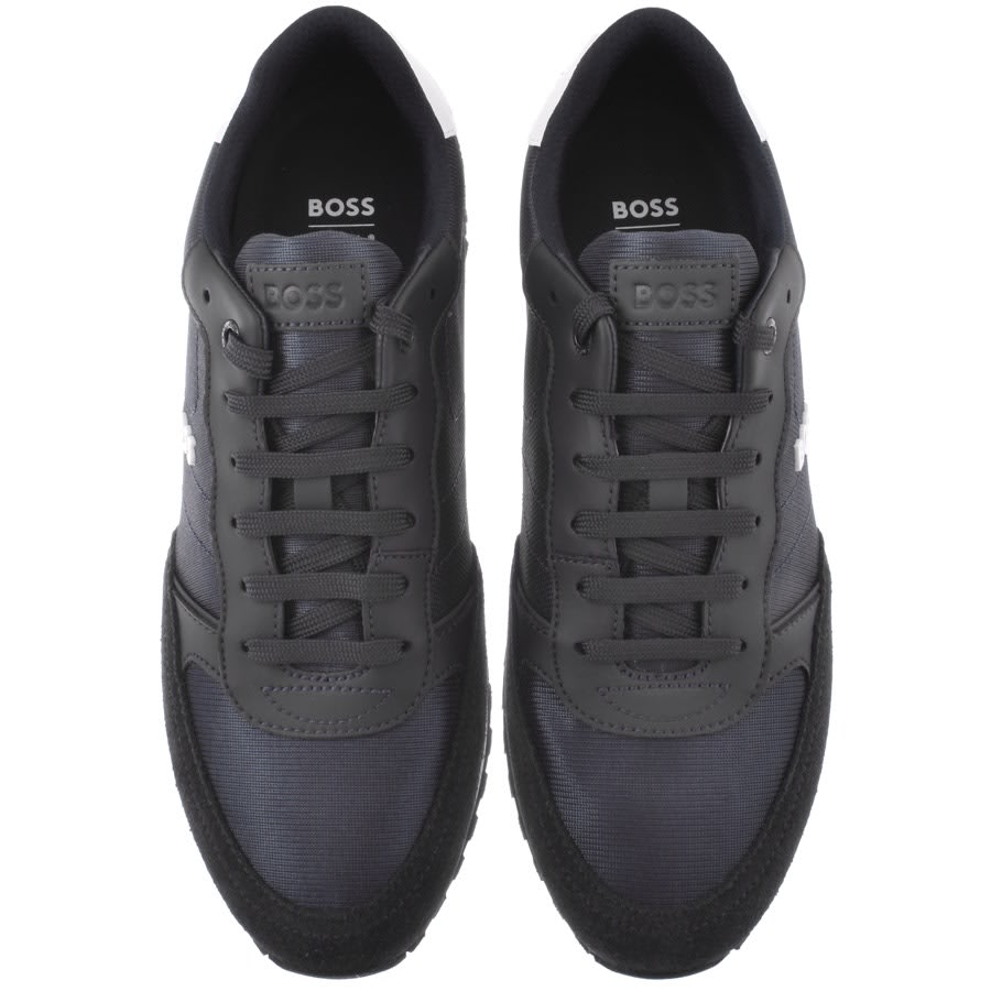 Image number 3 for BOSS Parkour L Runn Trainers Navy