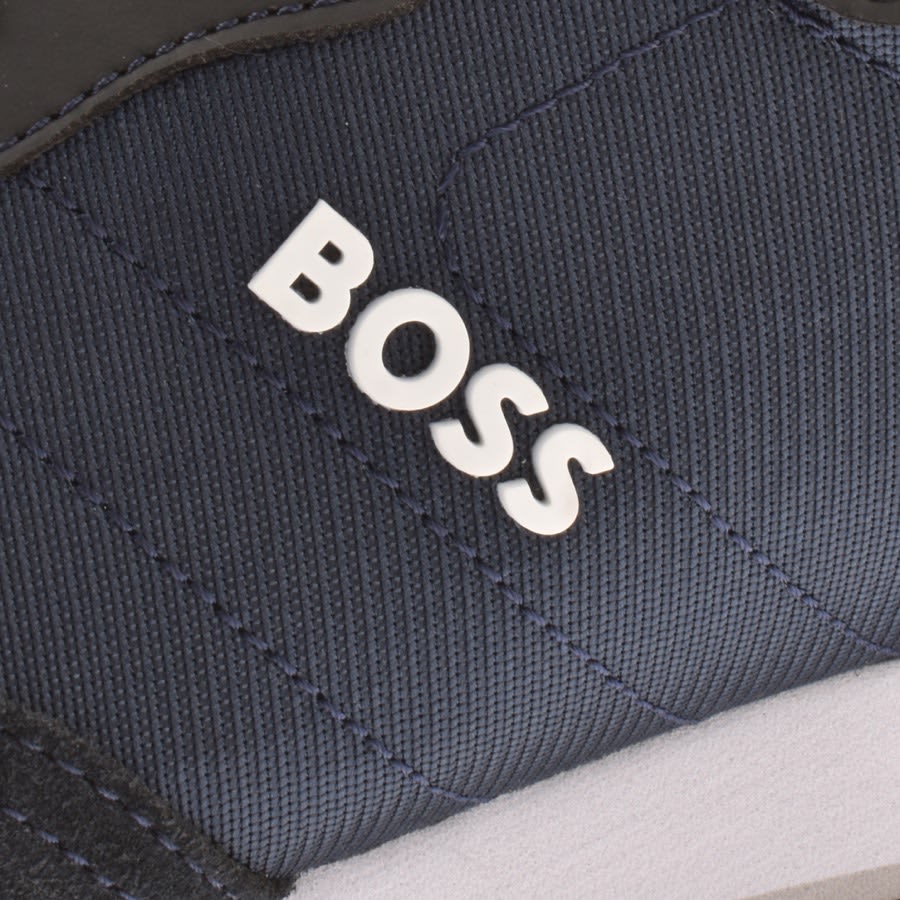 Image number 4 for BOSS Parkour L Runn Trainers Navy