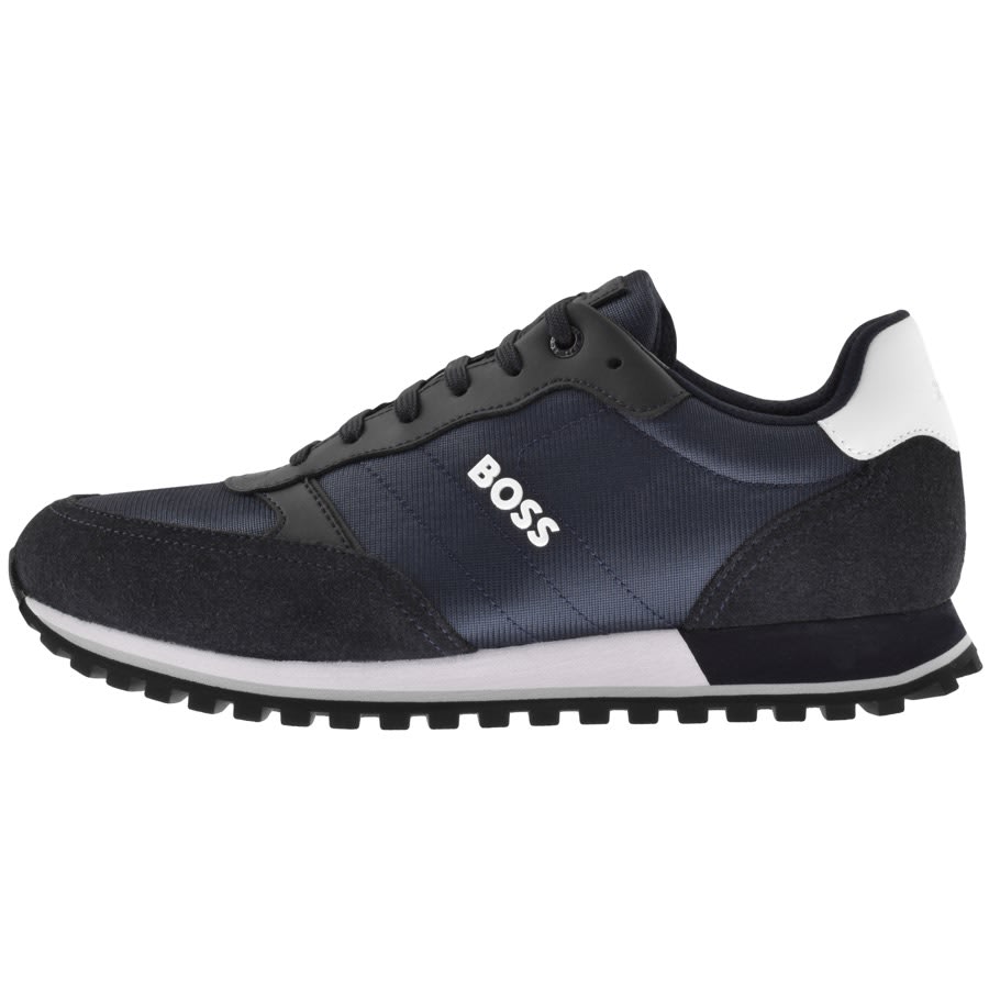 Image number 1 for BOSS Parkour L Runn Trainers Navy