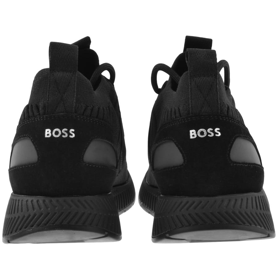 Image number 2 for BOSS Titanium Runn Trainers Black