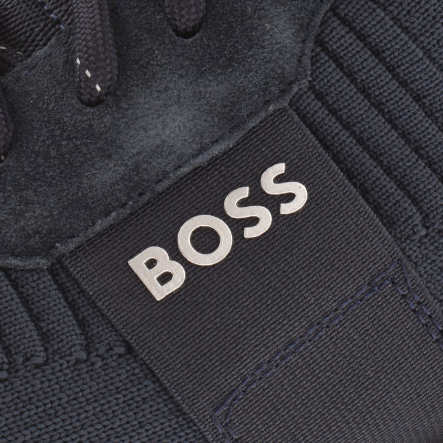 Image number 4 for BOSS Titanium Runn Trainers Navy