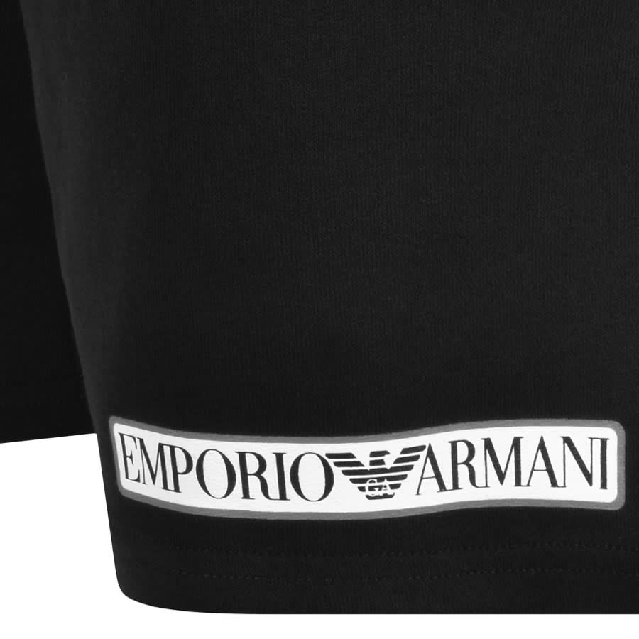 Image number 3 for Emporio Armani Lounge Burmuda Shorts Black