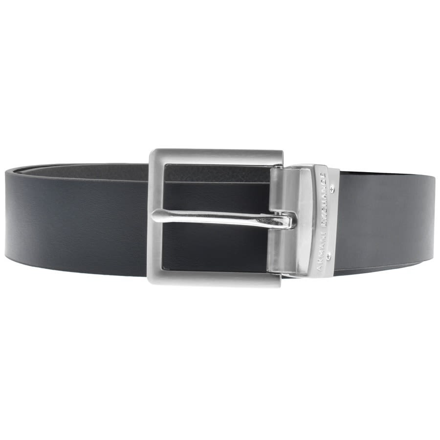 Image number 2 for Armani Exchange Reversible Belt Black