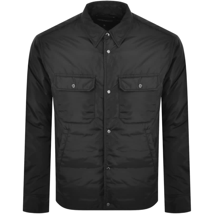 Image number 1 for Emporio Armani Collared Jacket Black