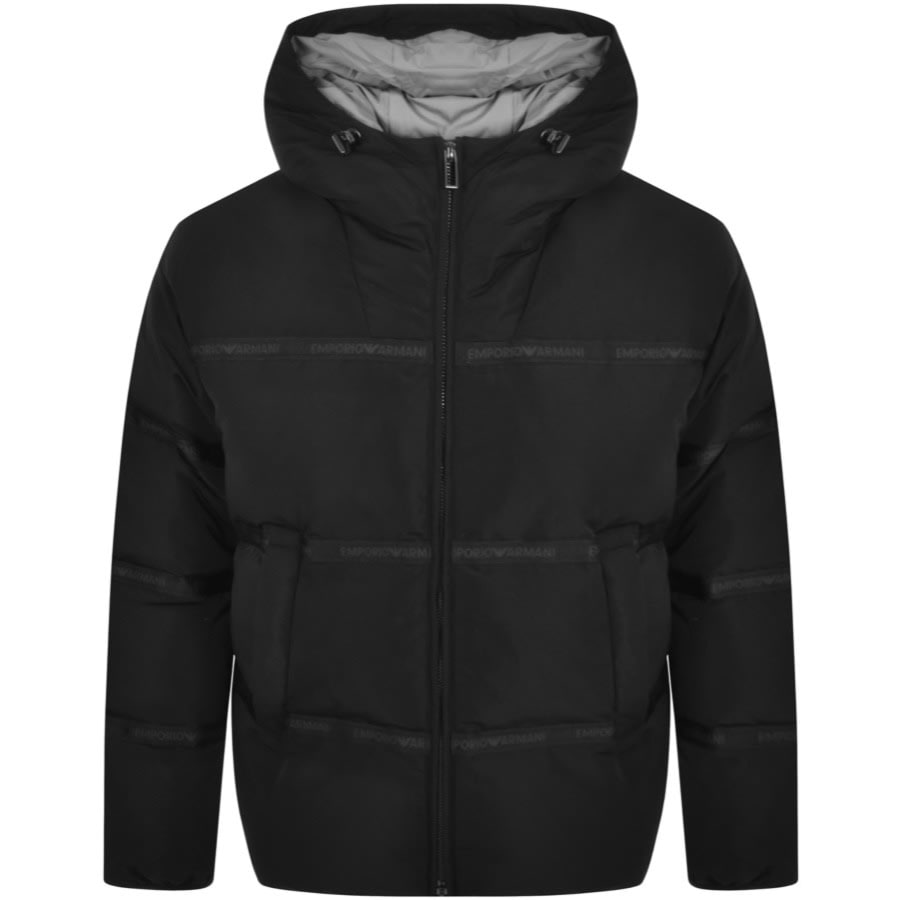 Emporio Armani Down Jacket Black | Mainline Menswear