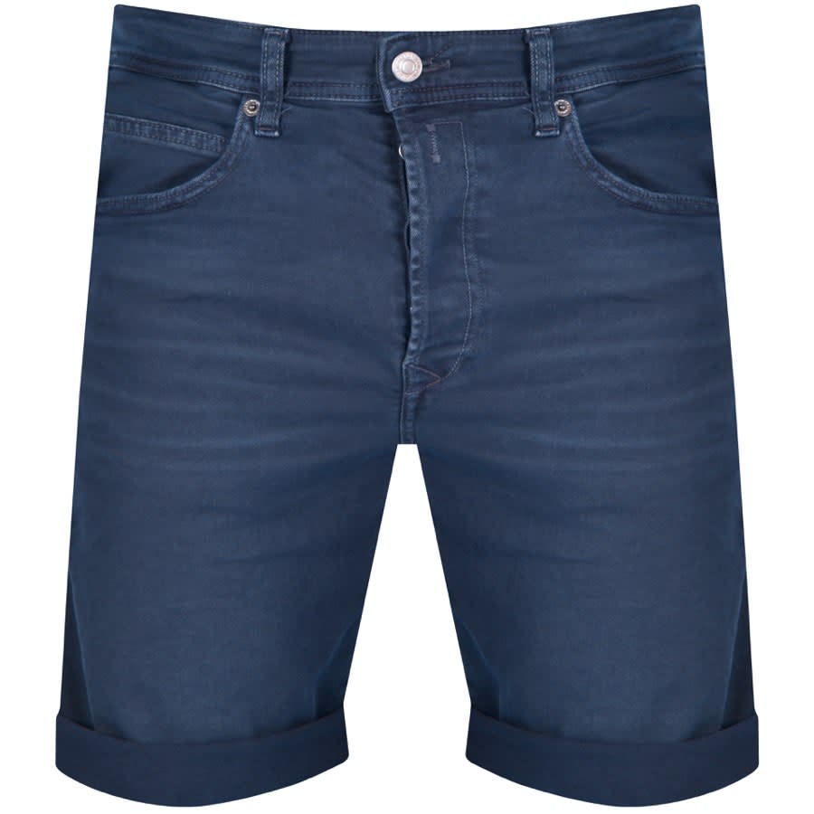 Image number 1 for Replay Denim Shorts Blue