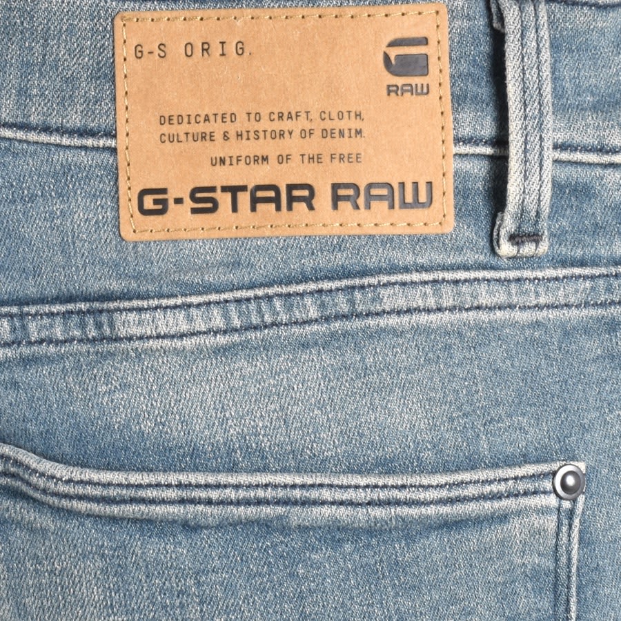 Image number 3 for G Star Raw Revend Skinny Jeans Blue