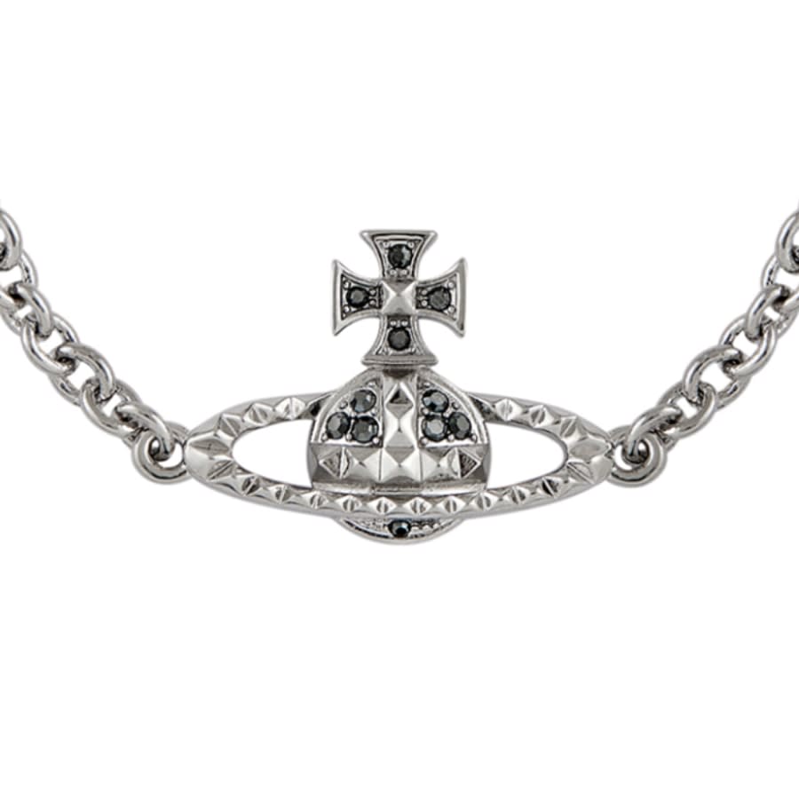 Image number 2 for Vivienne Westwood Mayfair Relief Bracelet Silver