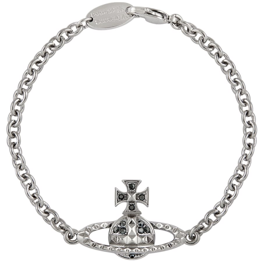 Image number 1 for Vivienne Westwood Mayfair Relief Bracelet Silver