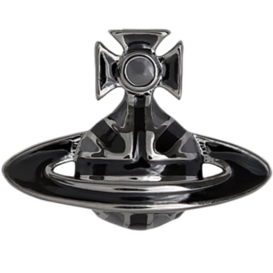 Image number 2 for Vivienne Westwood Jack Single Stud Earring Black