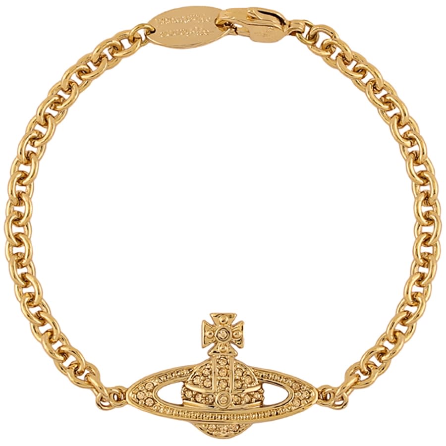 Image number 1 for Vivienne Westwood Mini Orb Bracelet Gold