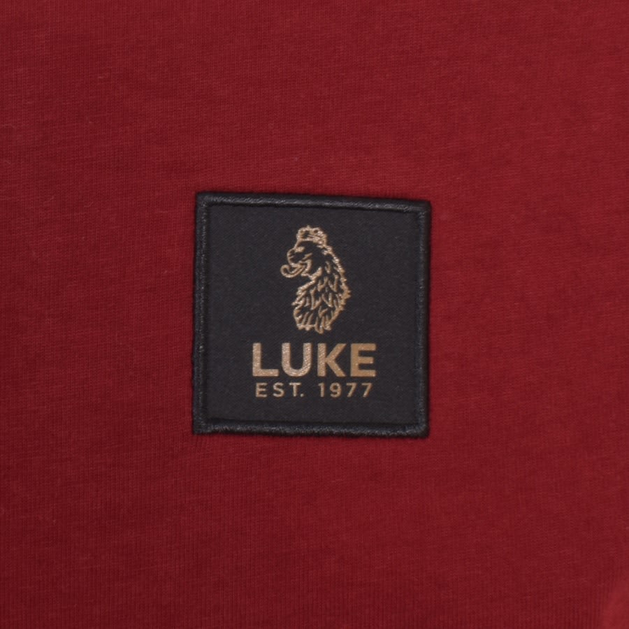 Image number 3 for Luke 1977 Brunei Patch T Shirt Red