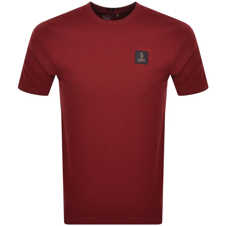Image number 1 for Luke 1977 Brunei Patch T Shirt Red